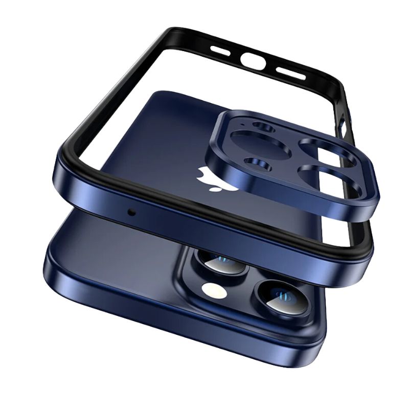 Durable aluminum iPhone case providing ultimate phone protection. Shockproof and slim for iPhone 13/14/15/16.