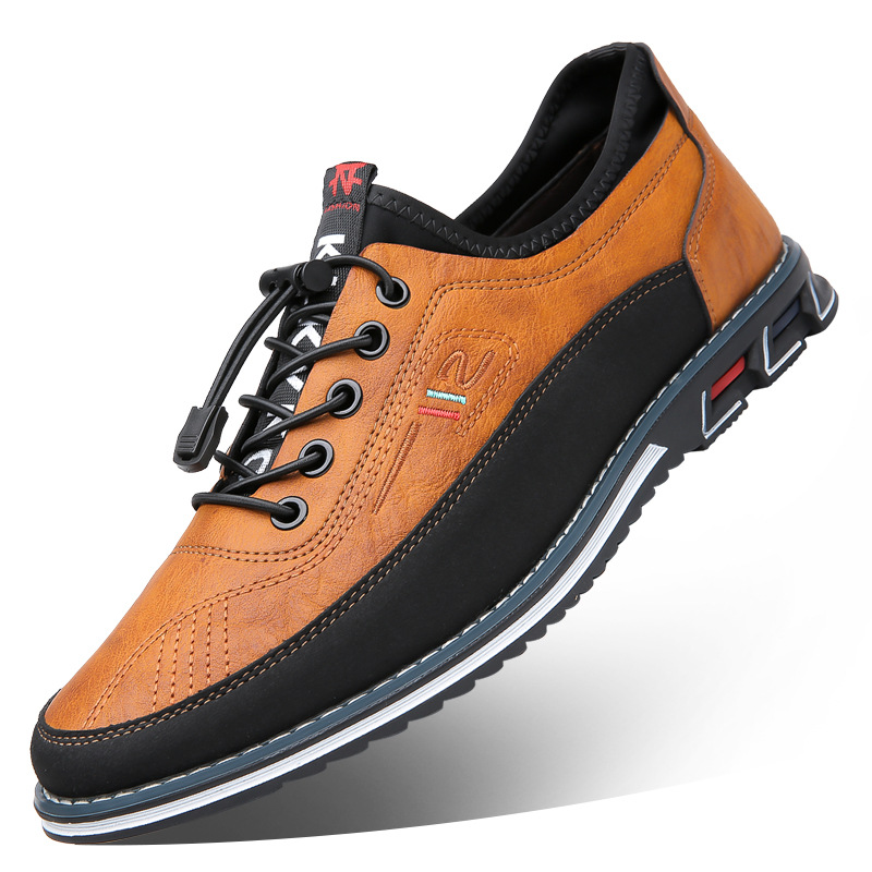 Men's natural movement Oxford barefoot sneakers, with enhanced shock absorption.
