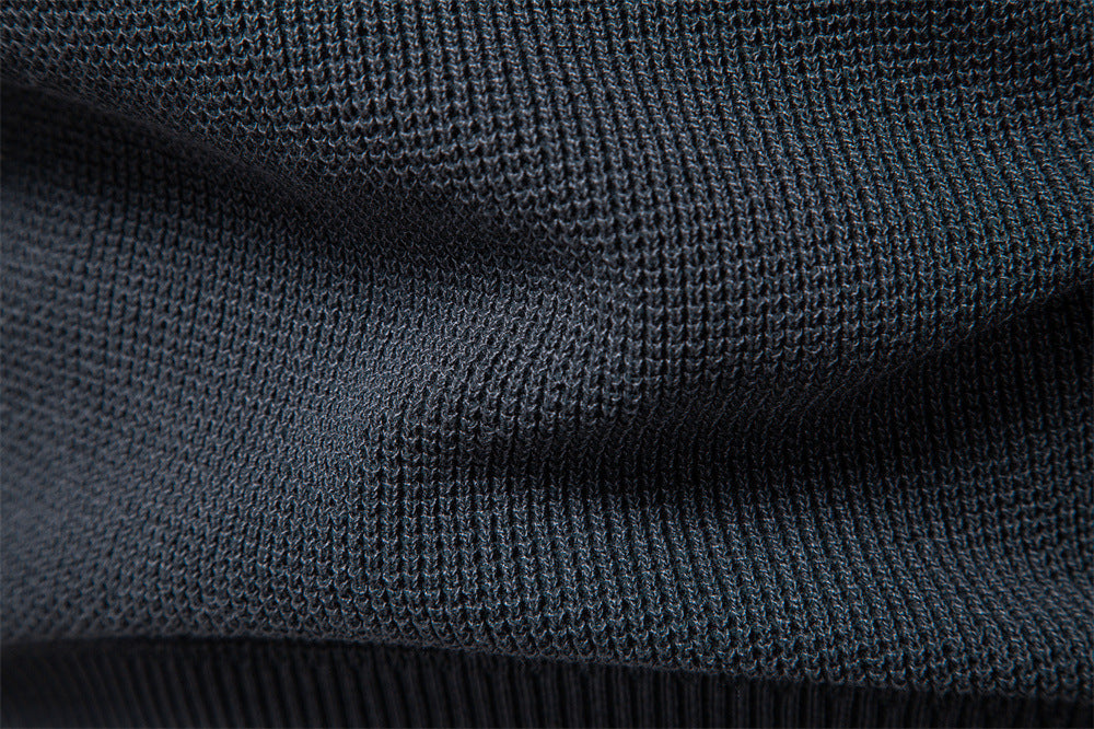Elegant men's casual Verona Waffle Knit Sweater, featuring a distinctive textured pattern.