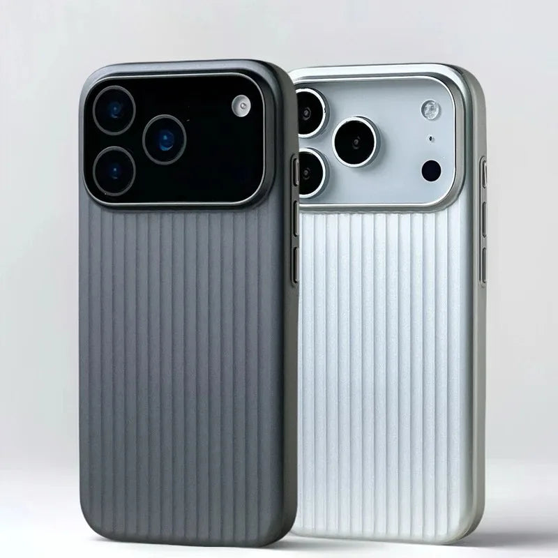 Men's Titanium Shield Pro iPhone case, a rugged protective cover with slim design & shockproof features.