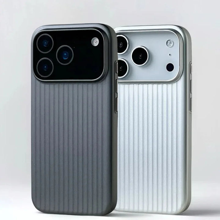 Men's Titanium Shield Pro iPhone case, a rugged protective cover with slim design & shockproof features.
