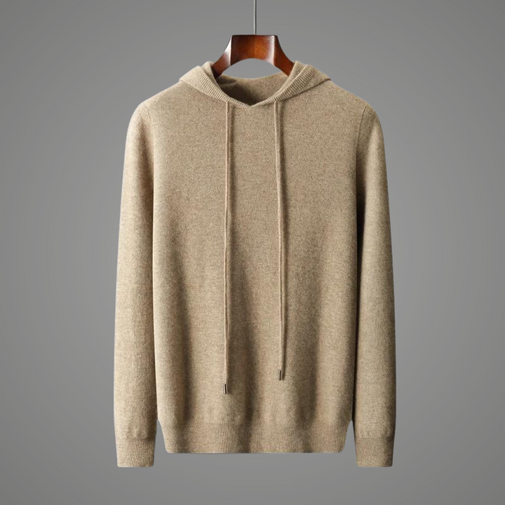 Unisex Premium Comfort Pullover Hoodie, front view. Soft feel fabric for cozy warmth, essential comfortwear.