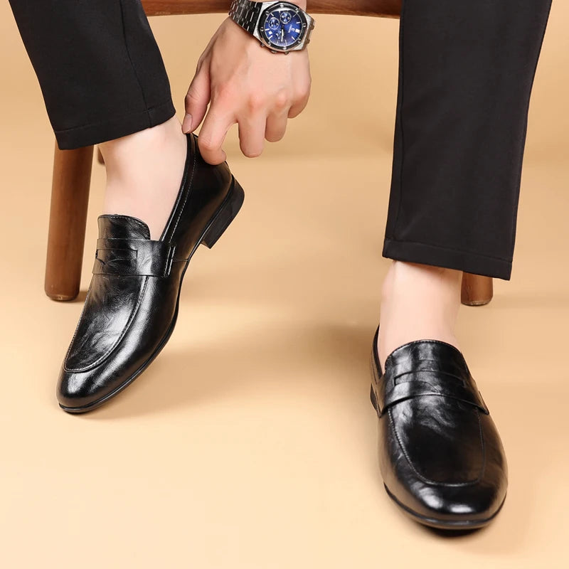 Men's Verona slip-on loafers, a comfortable and stylish choice for men's fashion.