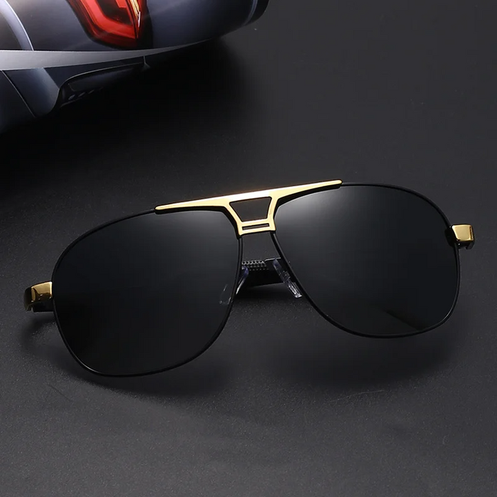Red lens aviator sunglasses for men & women. Fashionable eyewear with full UV protection & anti-glare properties.