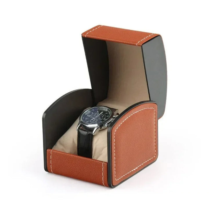 Unisex watch box, a perfect gift for watch lovers. Secure storage and travel protection for timepieces.