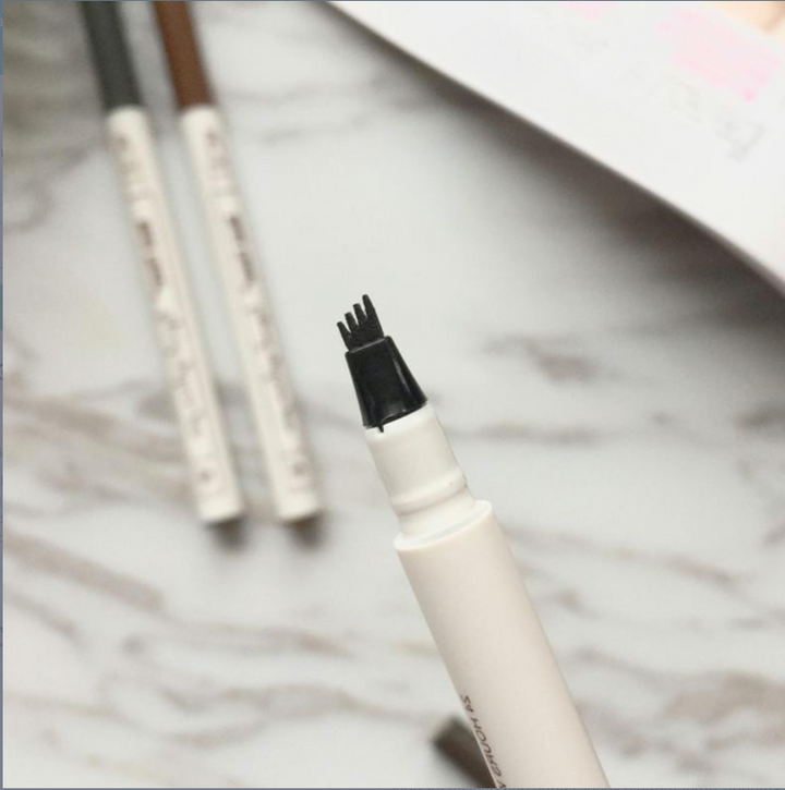Waterproof microblading pen for women. Creates natural, fuller brows that are smudge-proof & long-lasting cosmetics.