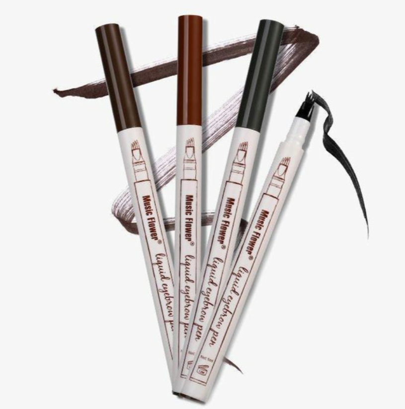 Women's waterproof eyebrow pen. Long-lasting, smudge-proof microblading brow filler for natural, defined beauty.