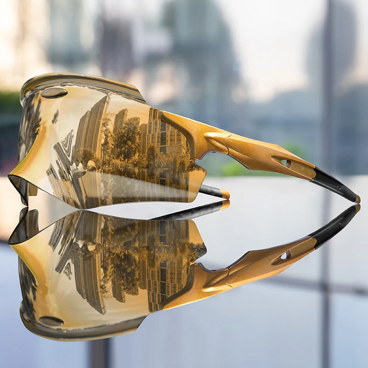 Lightweight unisex polarized cycling sunglasses with comfortable fit. Glare protection & UV 400 for all outdoor activities.