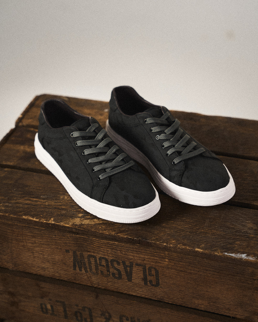 Clean white men's everyday sneakers, offering polished style and ultimate comfort for versatile fashion.