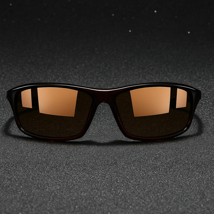 Lightweight polarized sport sunglasses with advanced UV protection, perfect for cycling, running & outdoor performance.