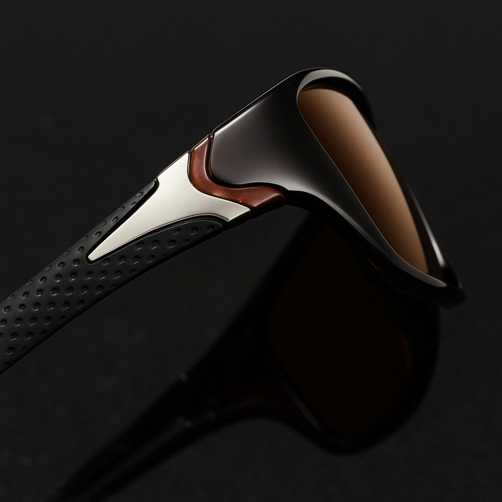 Adventure-ready unisex polarized sport sunglasses with durable frames & superior UV protection for outdoor explorers.