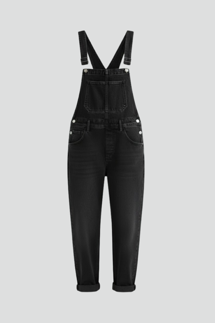 Women's loose-fit casual jumpsuit, comfortable and stylish. Versatile one-piece for everyday fashion.