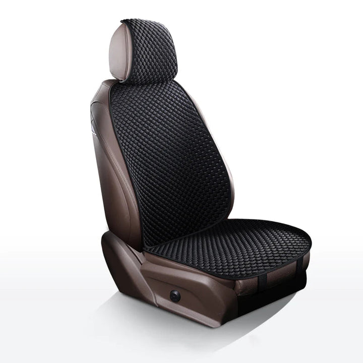 Cooling car seat protector for ultimate comfort. Breathable, slip resistant & pet friendly car accessory.