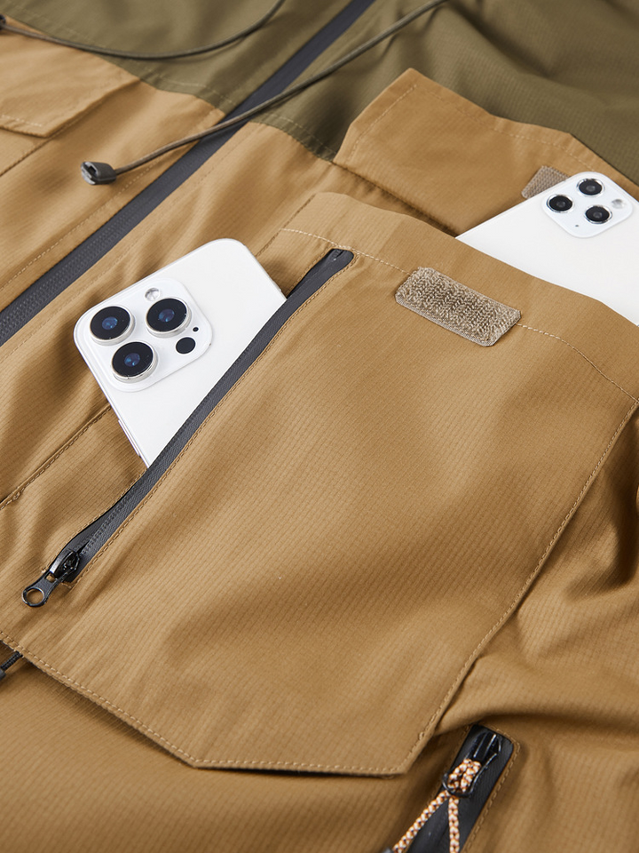 Versatile men's outerwear: durable, all-weather tactical jacket. Lightweight comfort for military style or casual.