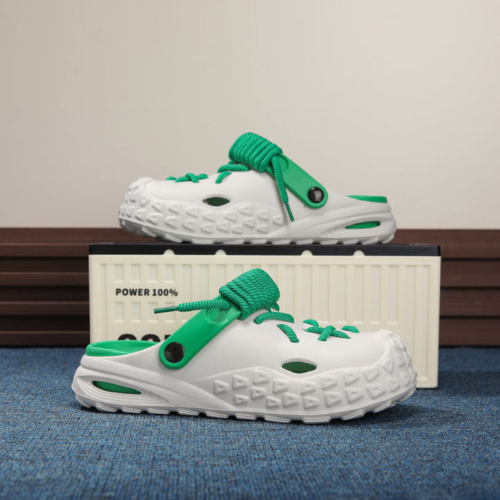 Comfortable women's Echo Laced Clogs, designed for easy movement and support.