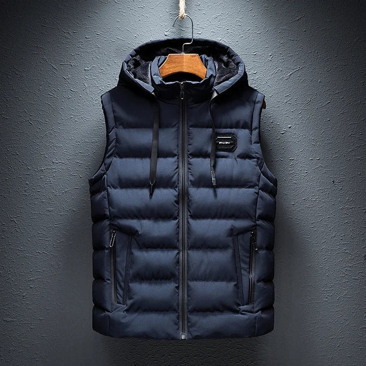 Unisex lightweight padded vest, perfect for everyday comfort and casual style, ideal for layering.