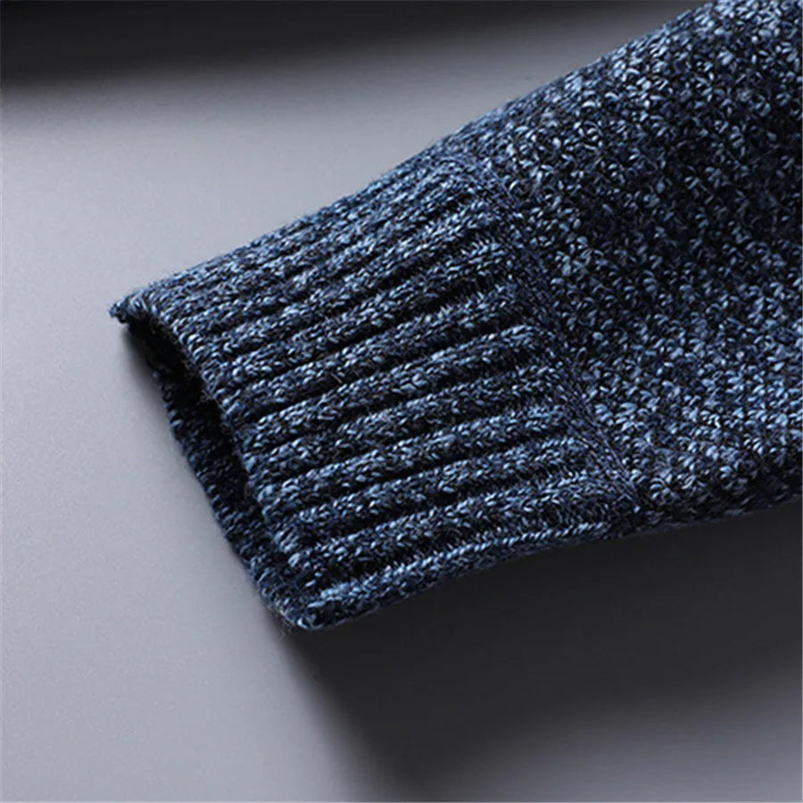 Sophisticated men's quarter-zip pullover, a stylish and cozy addition to men's apparel.