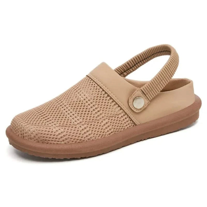 Walk in comfort with Cloudra women's breathable slip-on clogs. Lightweight casual summer footwear.