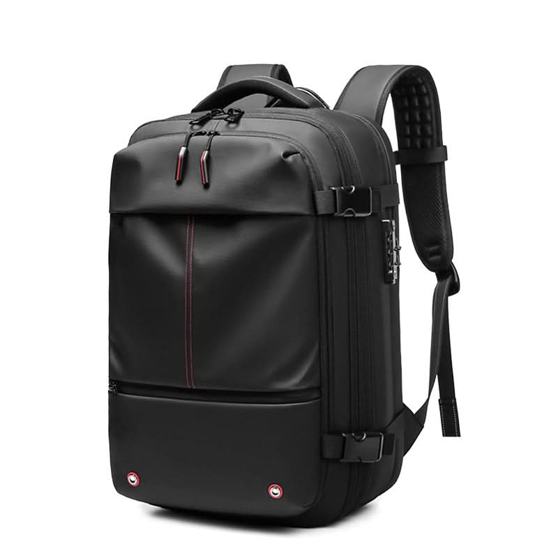 Unisex compressible travel & commuter laptop backpack. Perfect for daily use & journeys.