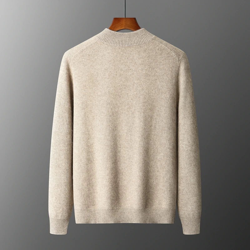 Comfortable men's ultra soft knit cardigan. Cozy button-front sweater, ideal for casual wear and layering.