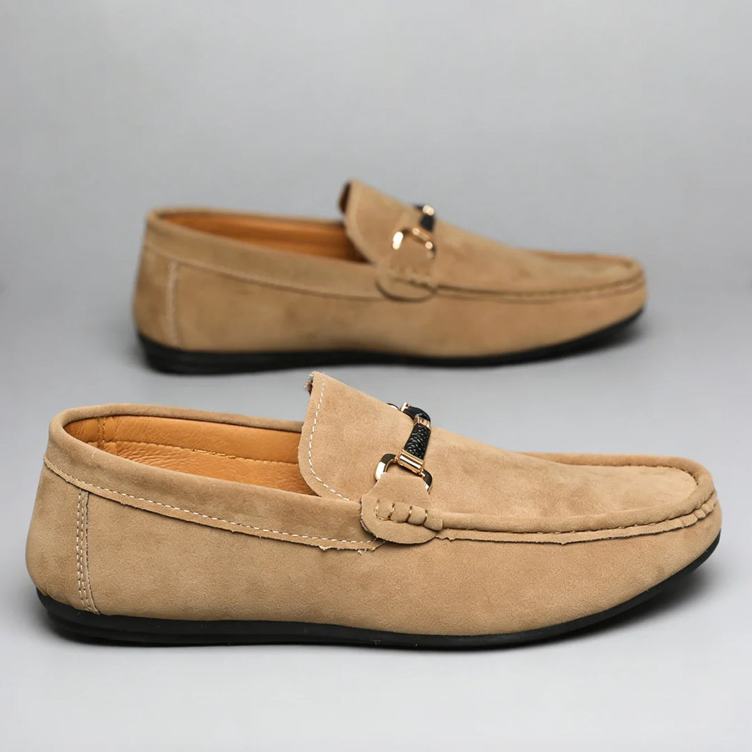 Comfortable men's slip-on loafers, perfect for everyday casual wear. Stylish & versatile footwear.