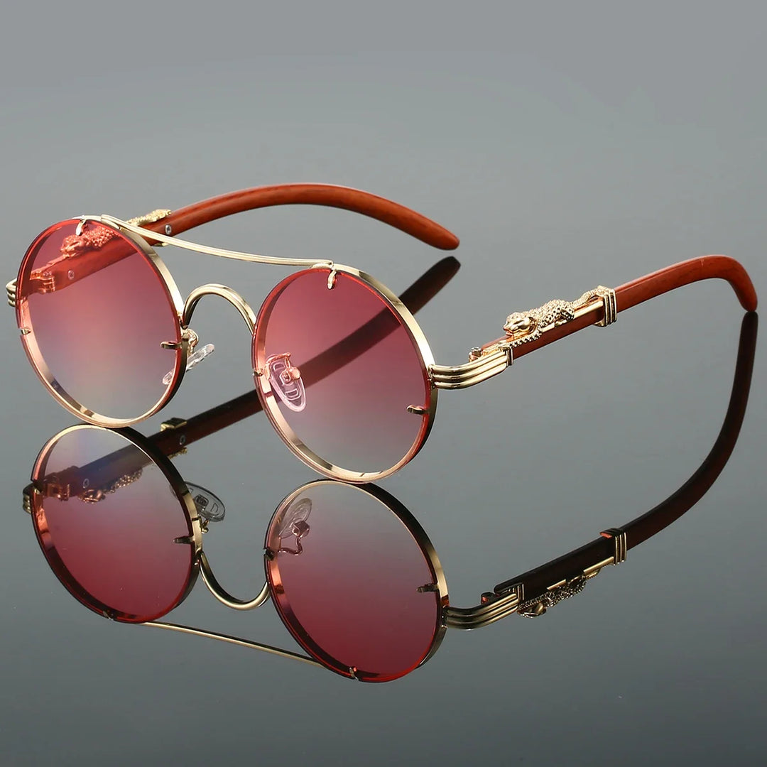 Summer-ready round UV protection sunglasses. Unisex fashion shades for ultimate eye protection & style.