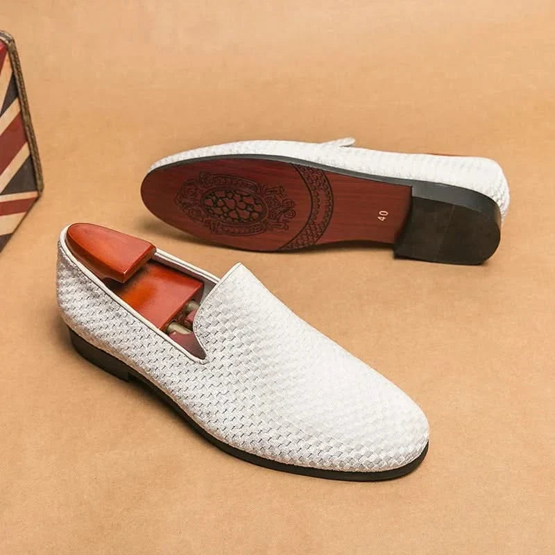 Men's Italian style slip-on loafers. Classic, comfortable dress & casual footwear for modern men.
