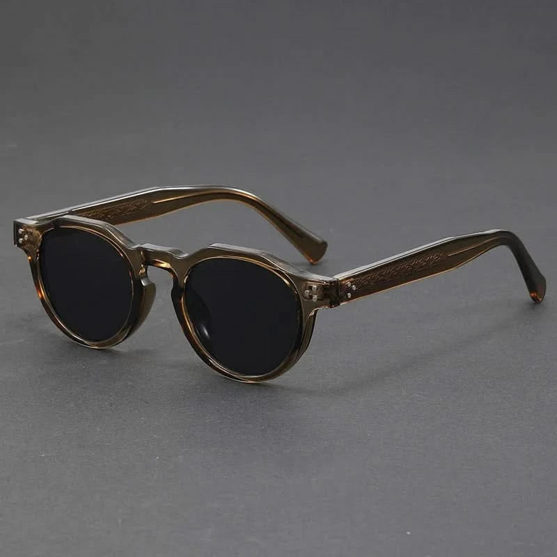 Acetate retro polarized sunglasses for men & women. Offers excellent UV sun protection & vintage style.
