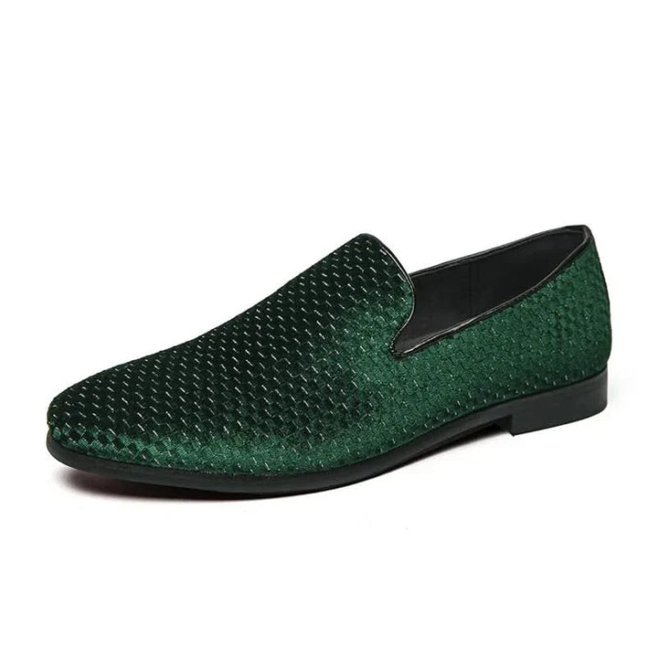 Elegant men's classic slip-on loafers. Italian style shoes perfect for a sophisticated, comfortable look.