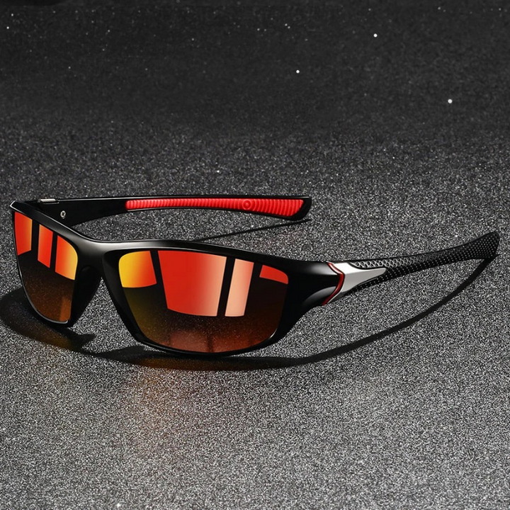 High-performance athletic sunglasses: polarized lenses block glare, offer UV protection for ultimate outdoor sports.