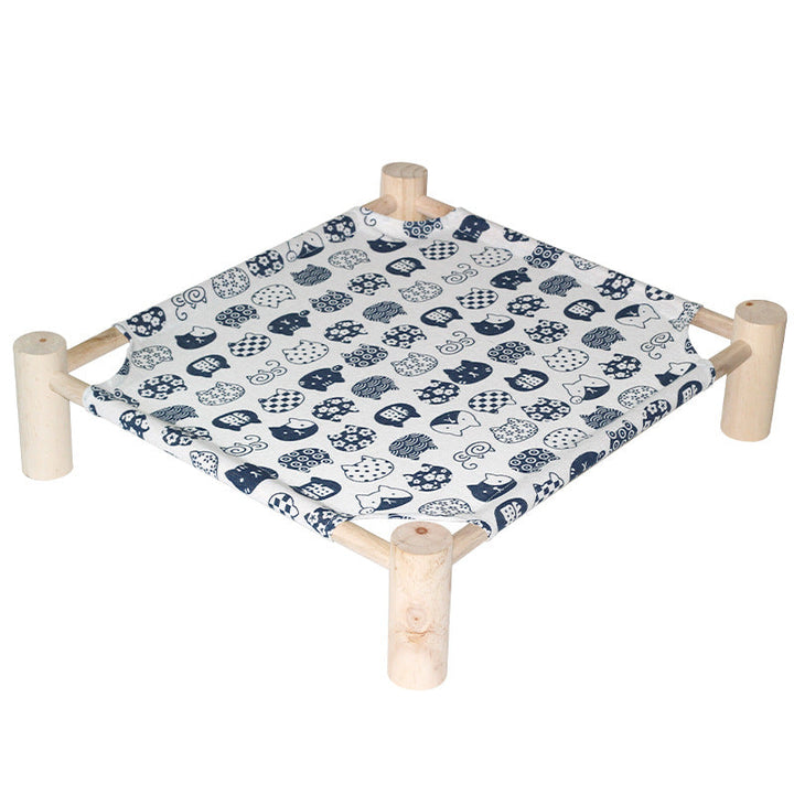 Minimalist design breathable cat hammock, a chic and cooling cat bed solution
