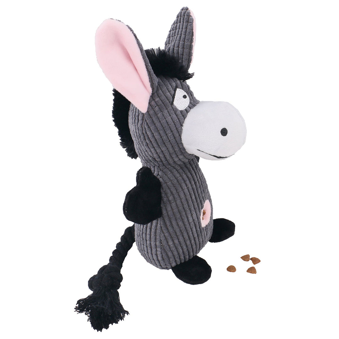 Durable animal plush dog toy for heavy chewers, pet supplies, teeth cleaning feature
