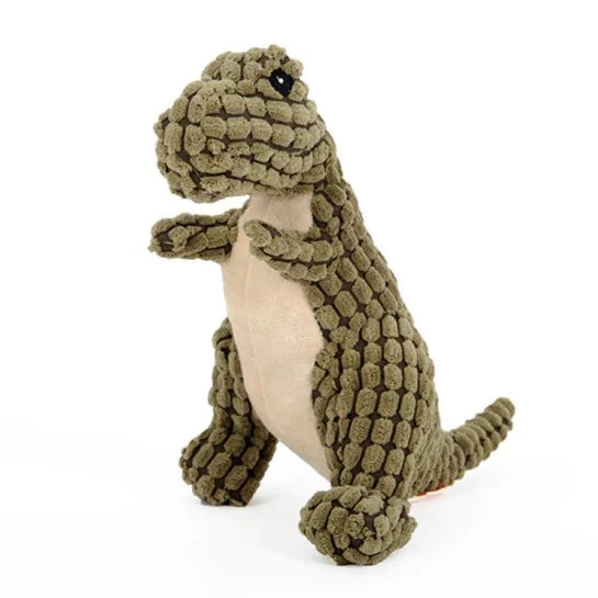 Soft yet durable velvet plush dog toy, resistant to aggressive chewing, pet supplies.