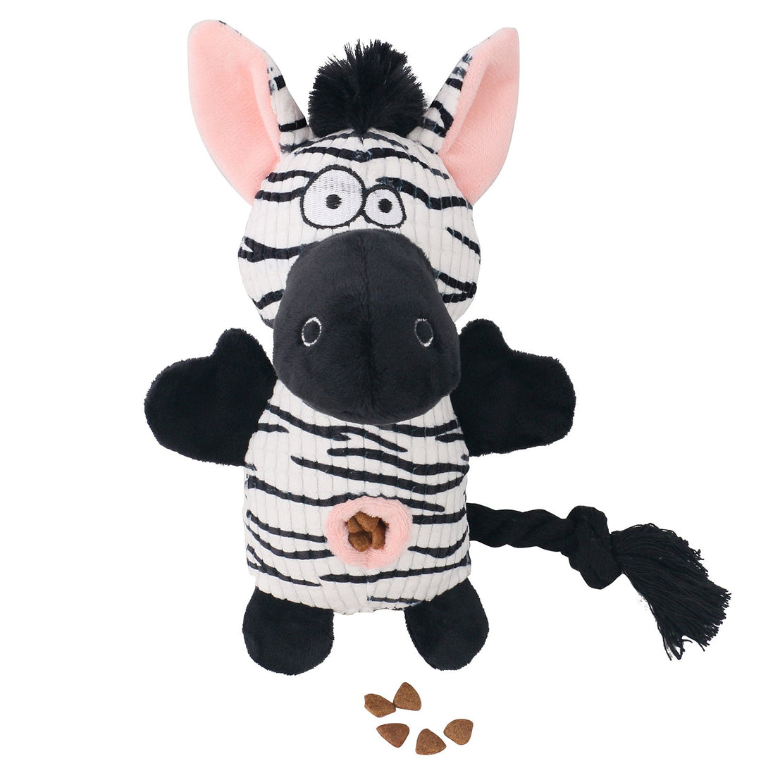 Immortal squeaker plush, strong dog toy for aggressive chewers, pet safe