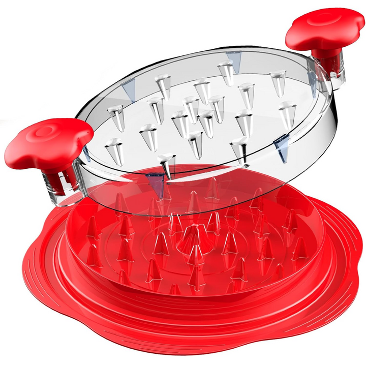 Effortless chicken shredder tool for quick meal prep. Kitchen gadget for perfectly shredded meat.