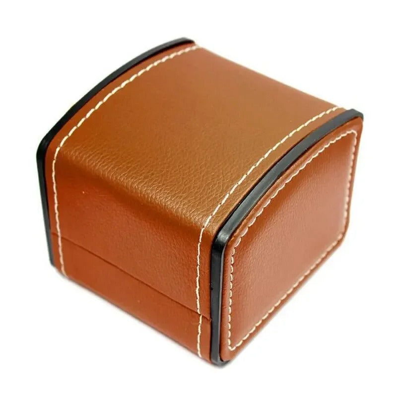 Premium watch storage case, sleek design for elegant timepiece organization. A perfect accessory box.