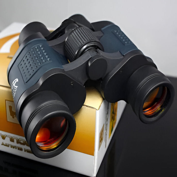 Unisex high power digital night vision binoculars for long-range day & night wildlife observation and outdoor use.
