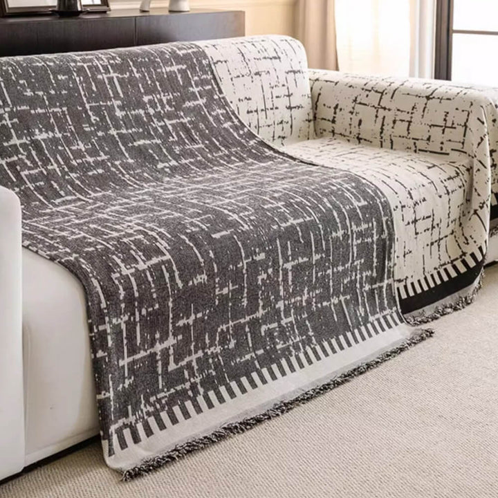 Breathable chenille sofa protector, easy to wash and versatile for any season