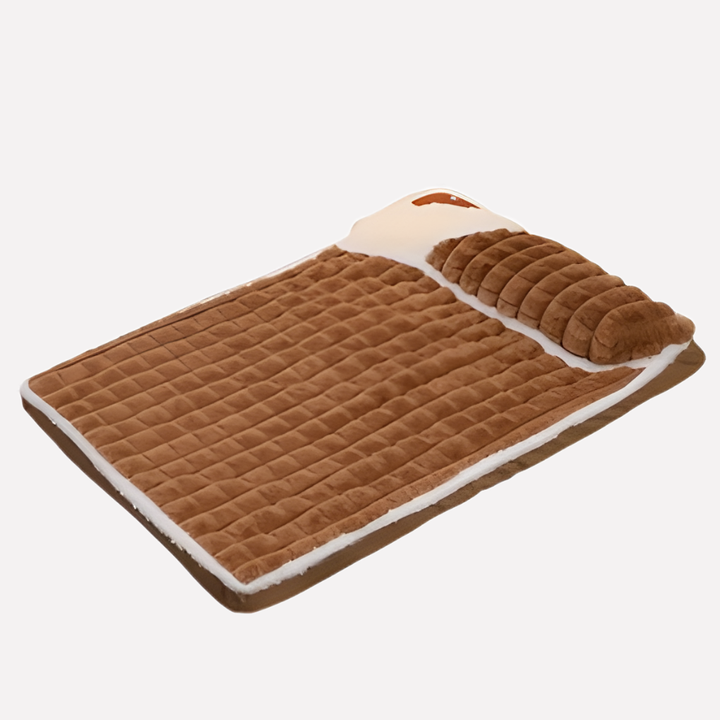 Large orthopedic dog bed mattress, washable, non-slip, supporting pet comfort