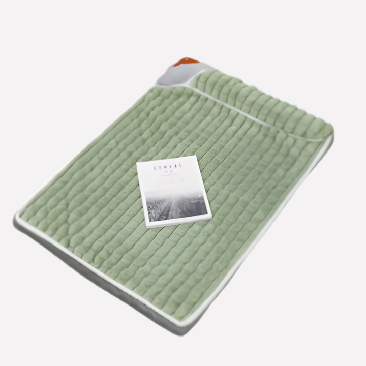 Dog crate pad, supportive pet bed for large dogs, washable, non-slip bottom