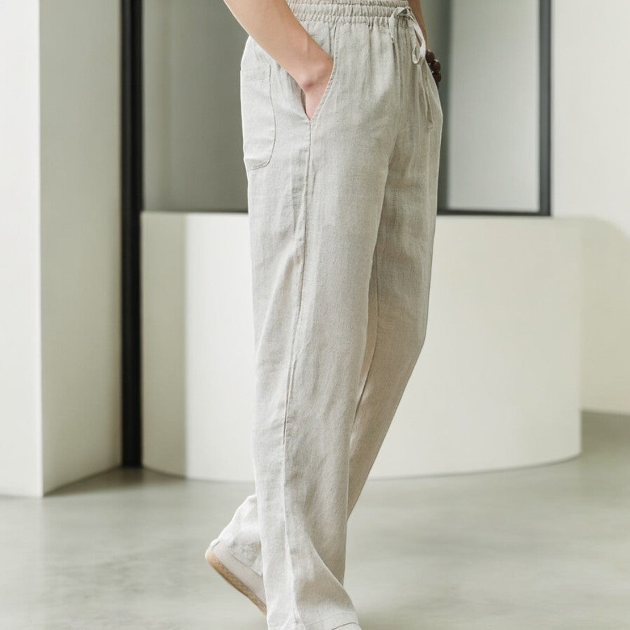 Casual men's relaxed fit summer bottoms, perfect beachwear & comfortable for warm days.