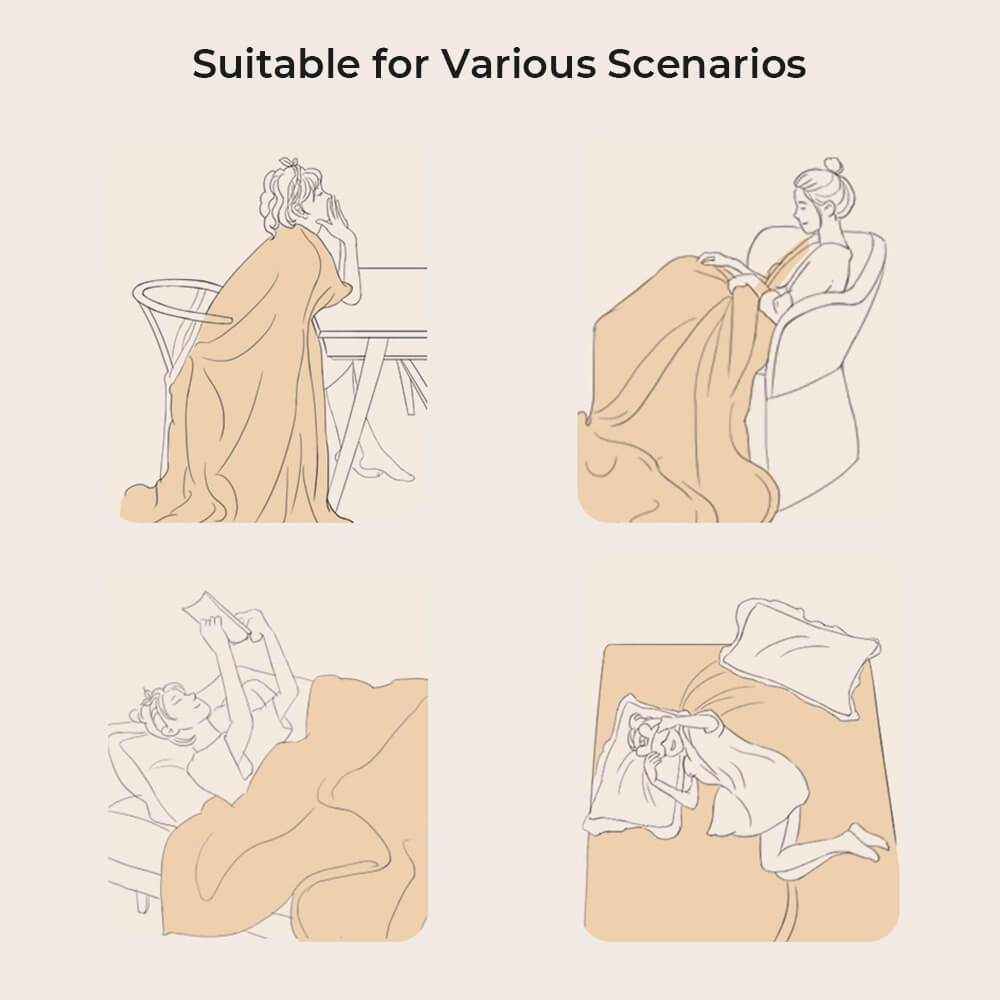 Reversible couch cover showcasing its two sides, offering versatile style for home decor