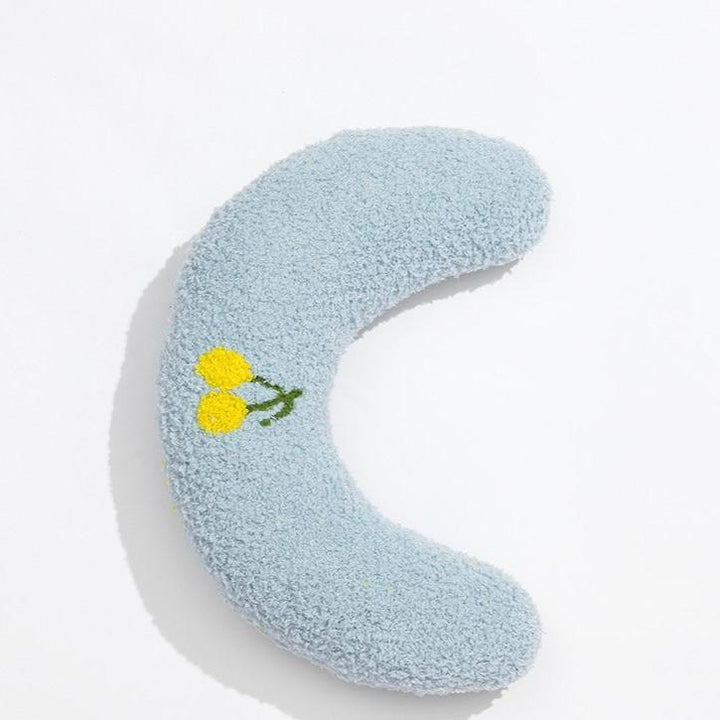 Removable cover U-shaped orthopedic dog bed, easy to clean, ensures long-lasting joint support.