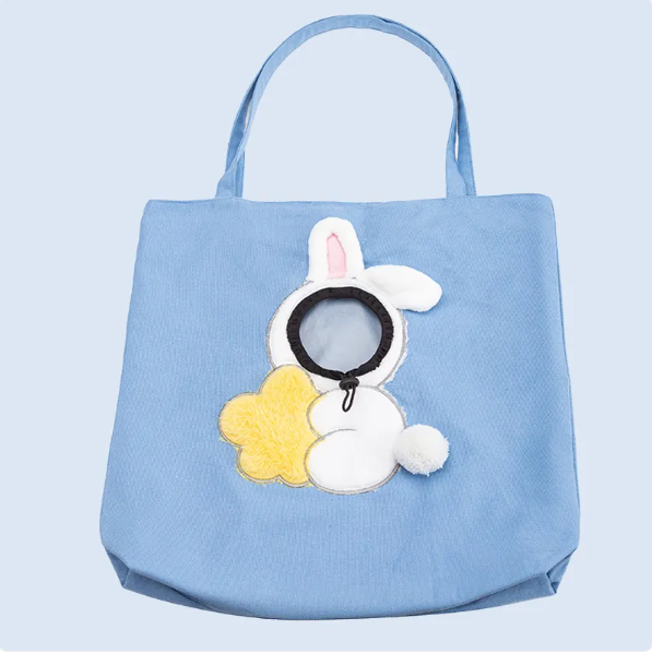 Fun animal design pet carrier, a comfortable dog and cat bag perfect for travel in cars