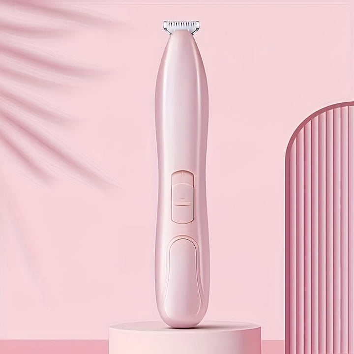 Cordless pet trimmer for small animal grooming, ensures a comfortable experience for pets.