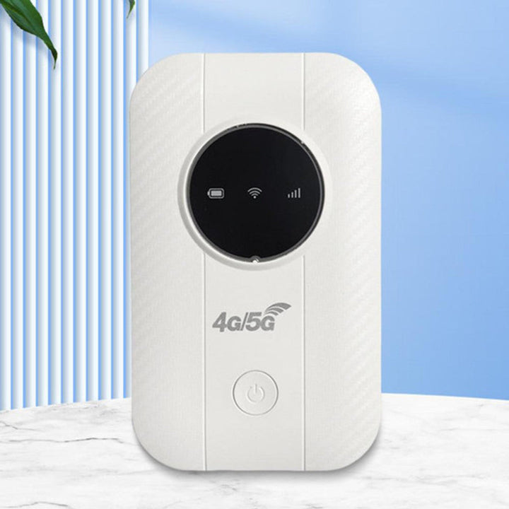 Compact 5G/4G mobile WiFi hotspot for universal connectivity. Share data on-the-go for travel & remote work.