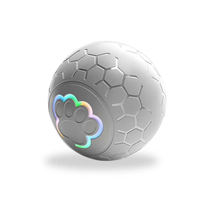 Smart interactive automatic rolling bouncing pet toy ball with LED for dogs and cats