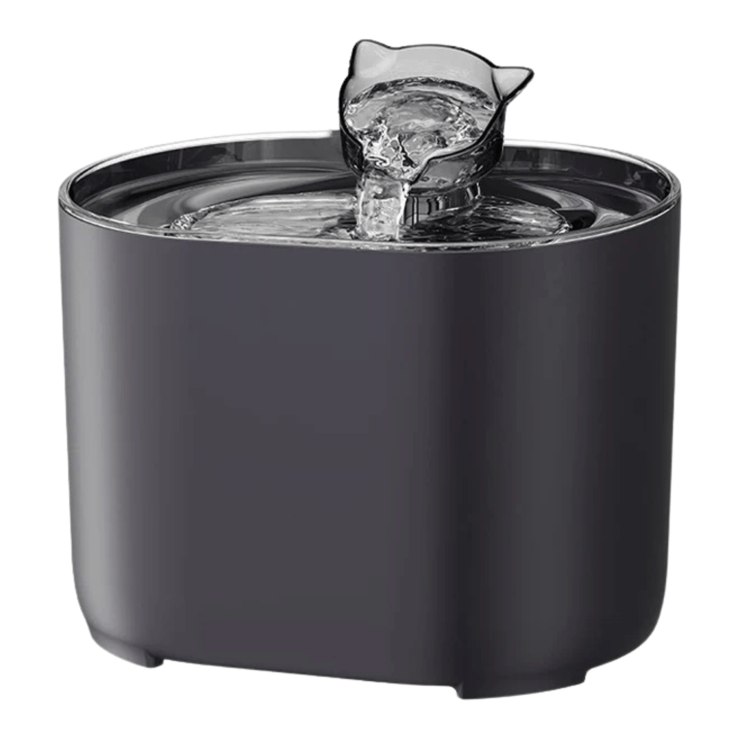 Smart sensor automatic pet water fountain for cats and dogs, ensuring fresh, filtered water.