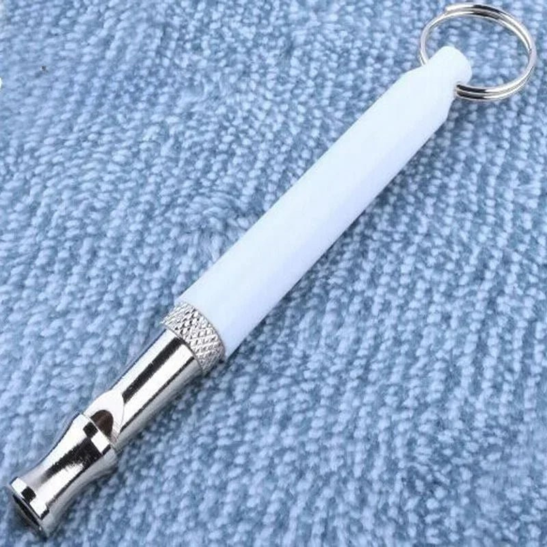 Pack of ultrasonic dog whistles for consistent pet training and behavior correction