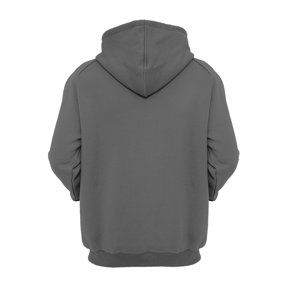 Unisex casual wear hoodie featuring a unique graphic print, crafted from soft polyester cotton blend.